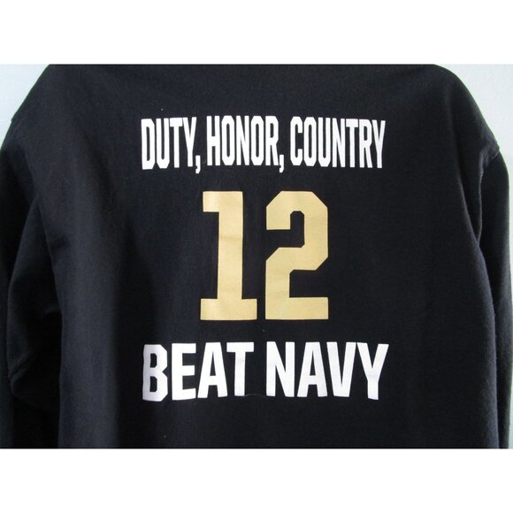 Army Navy Game Met Life 2021 T Shirt12 Duty Honor Country Beat Navy Mens L EUC - Picture 10 of 12